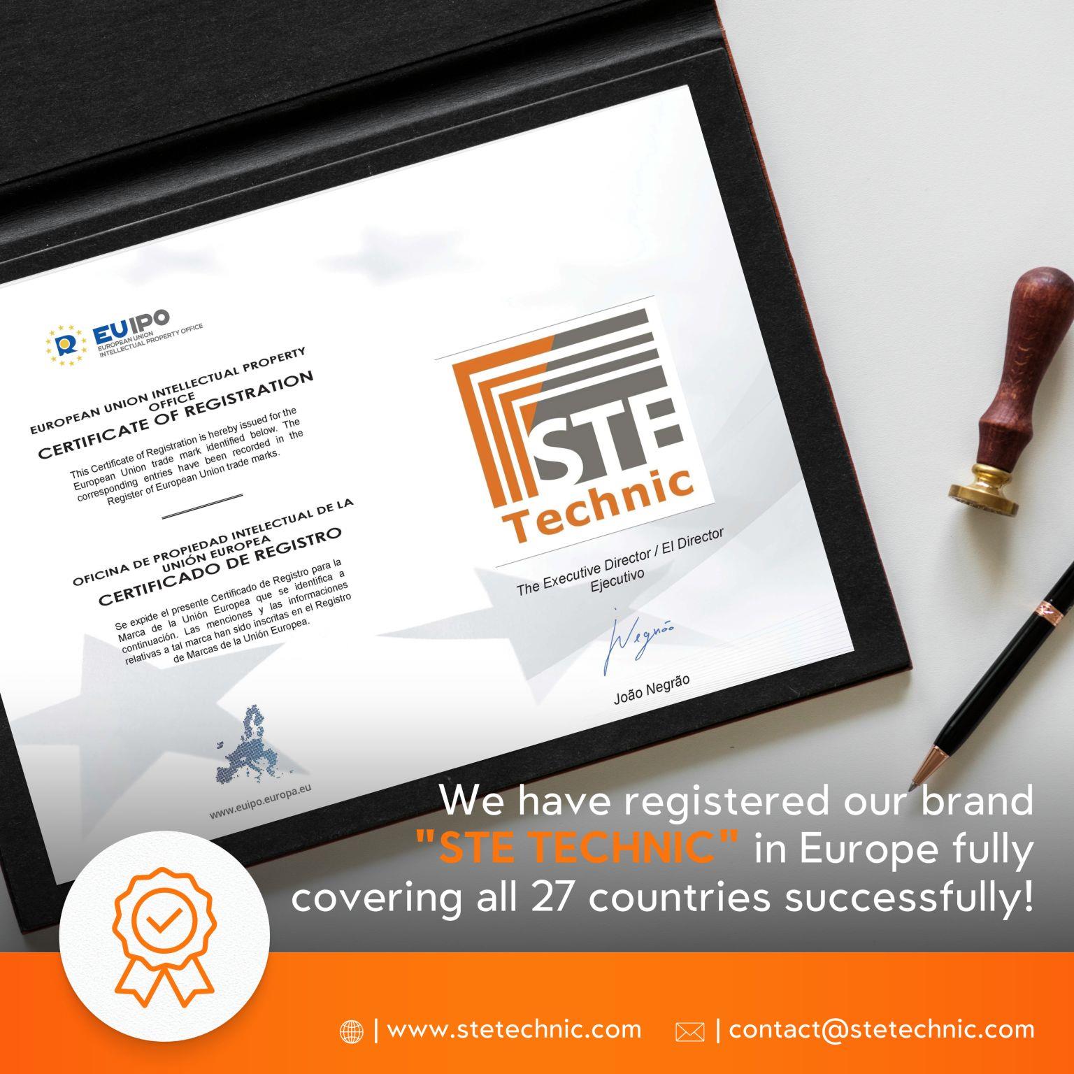 Registrierungszertifikat