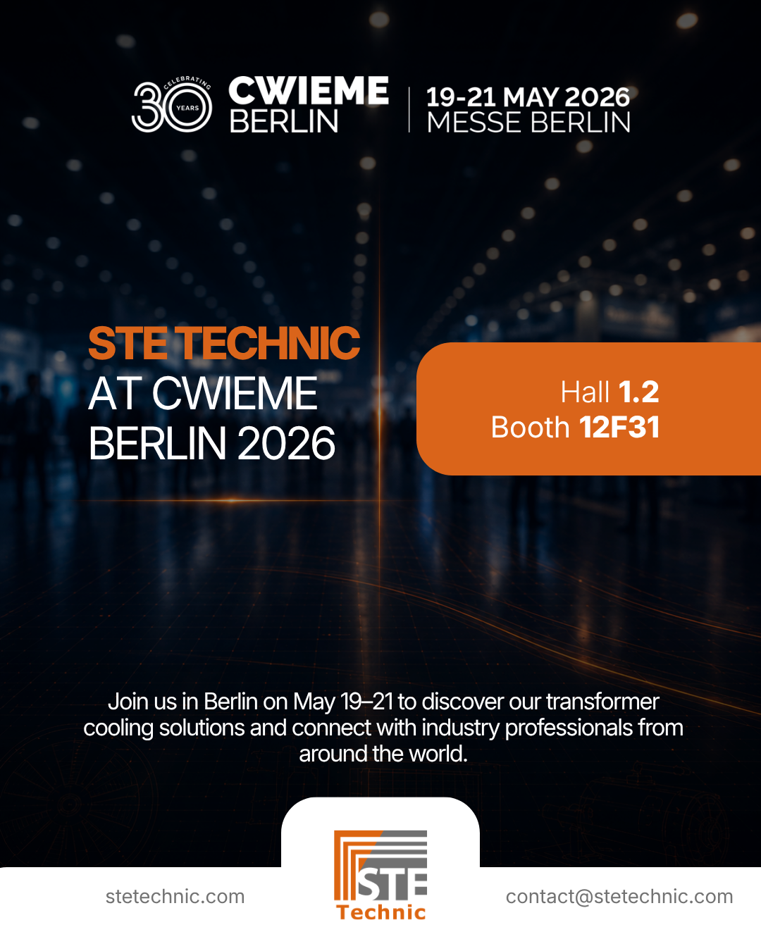 Ste Technıc Auf Der Cwıeme Berlın 2026
