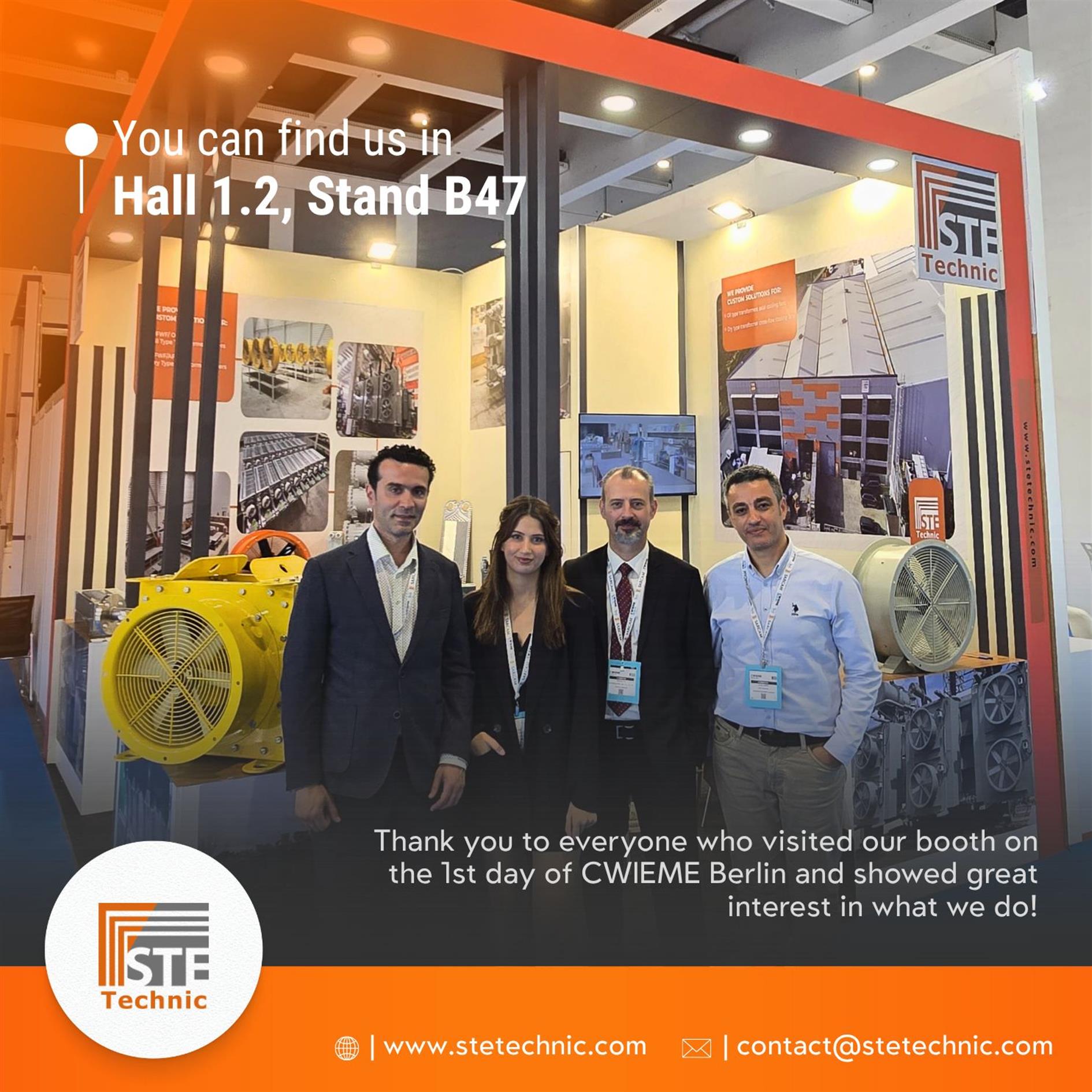 Wir haben an der CWIEME 2025 Berlin teilgenommen.